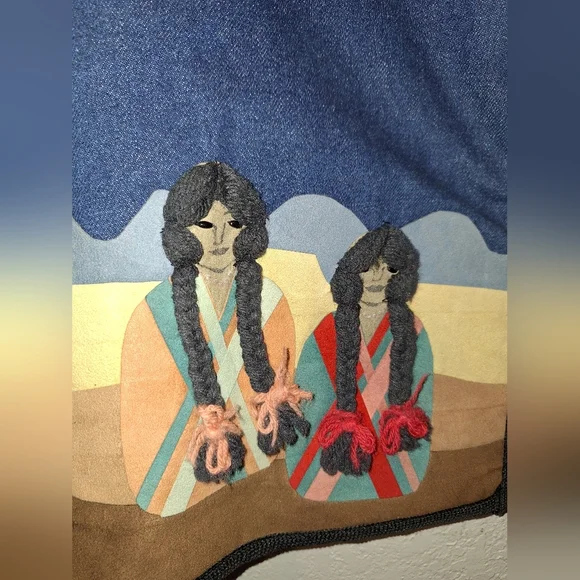 Handmade Native American Southwestern Vest Size Medium - Picture 3 of 10